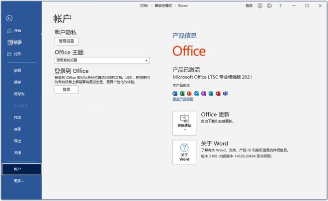 Office2021专业增强版