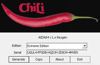 AIDA64序列号生成器