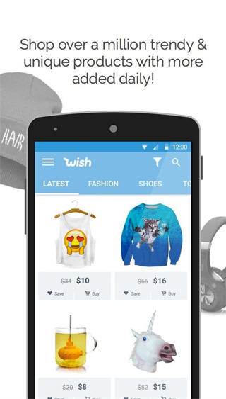 wish平台APP
