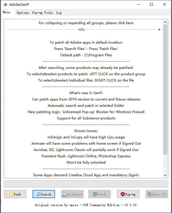 Adobe GenP激活工具
