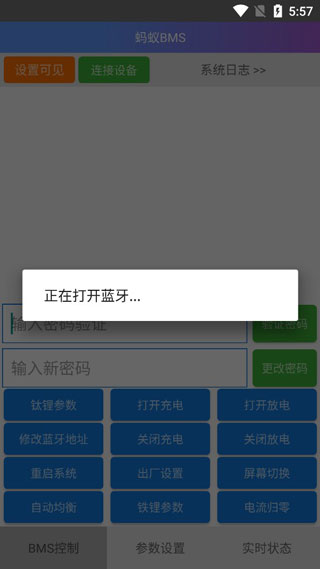 蚂蚁BMS保护板APP