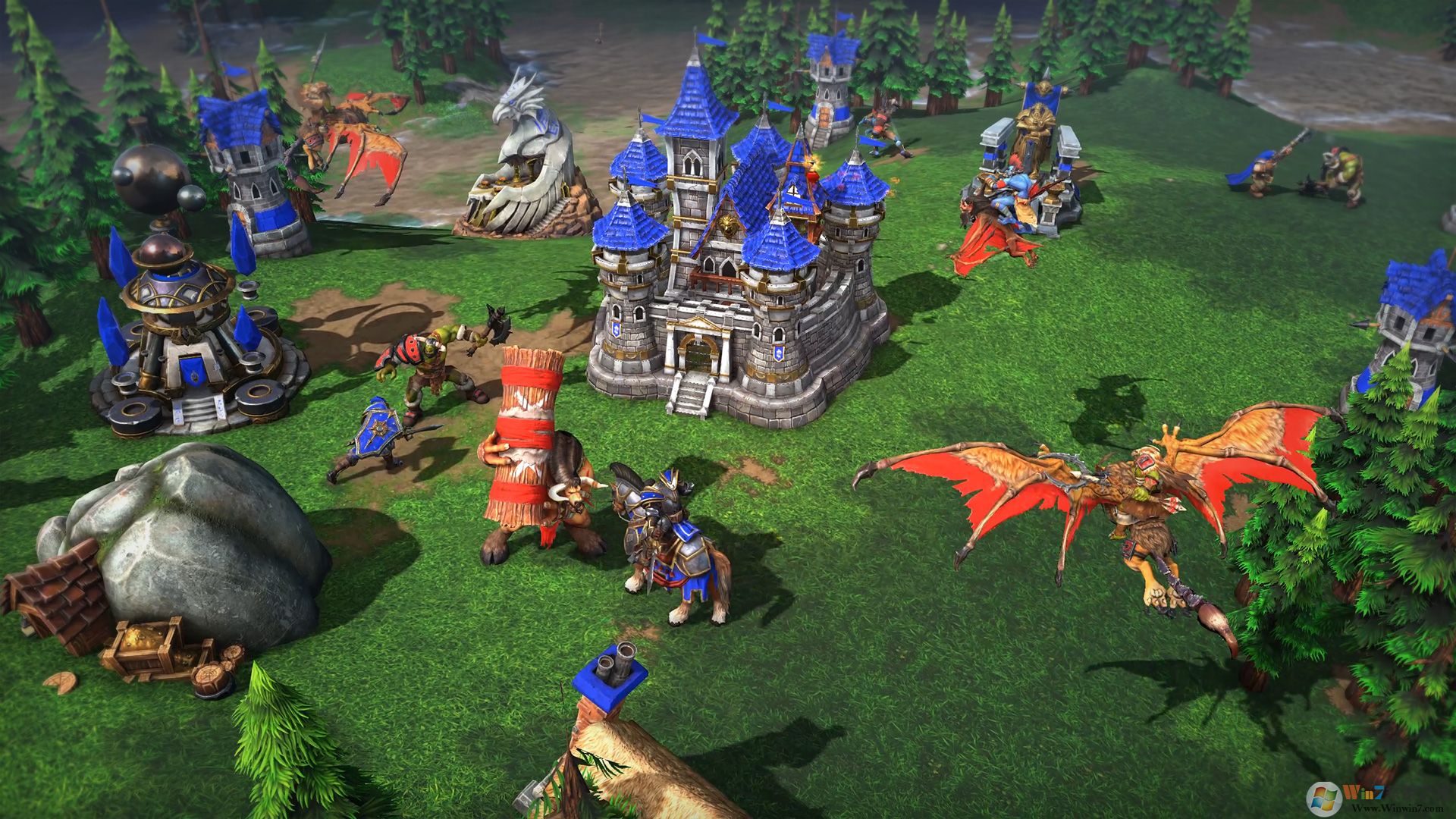 魔兽争霸3冰封王座1.24e中文版