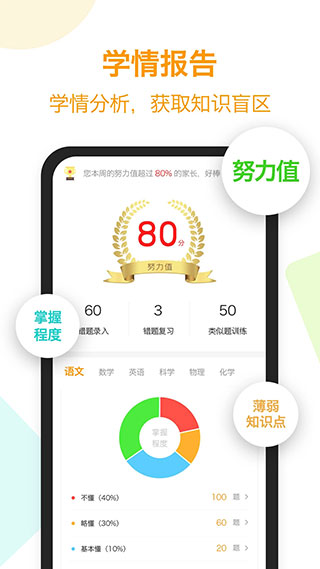 橙果错题本APP