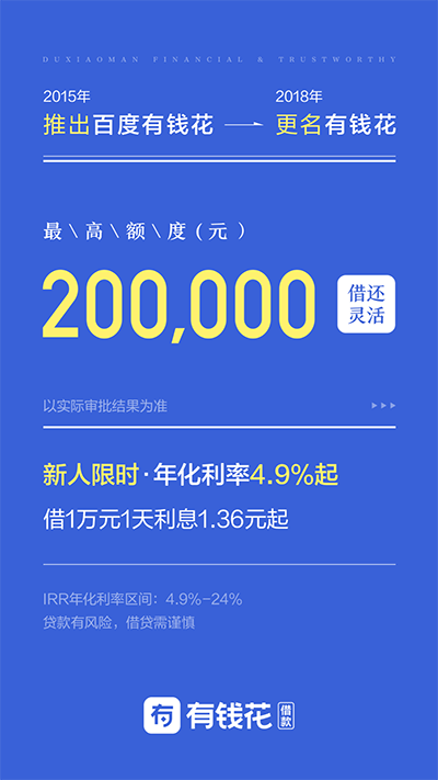 有钱花APP[百度钱包]
