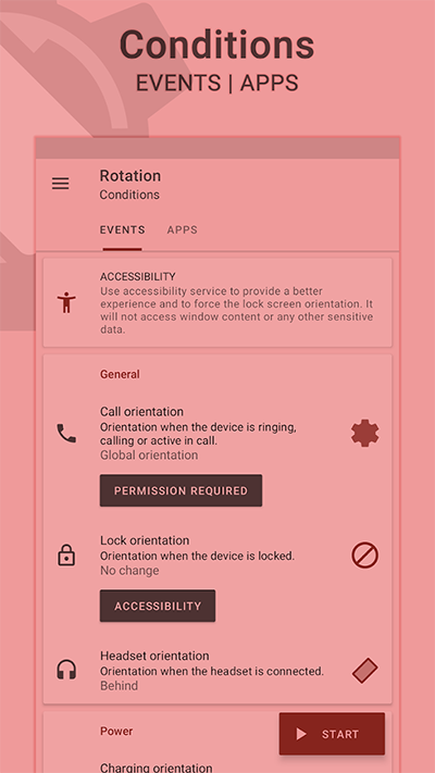 Rotation屏幕方向管理器APP