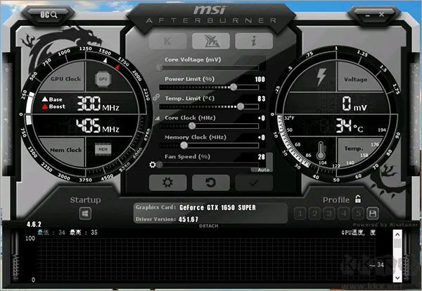 MSIAfterburner(微星小飞机)