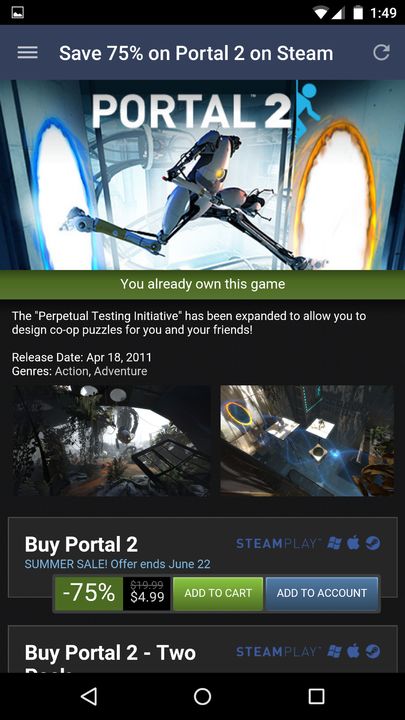 Steam蒸汽平台APP