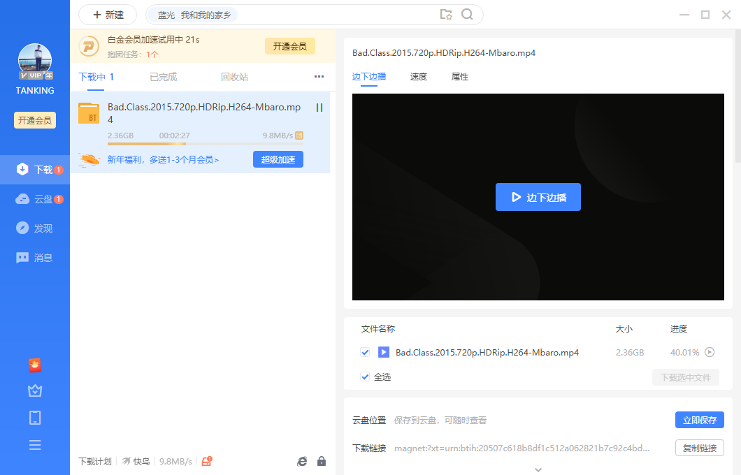 迅雷精简版永不升级