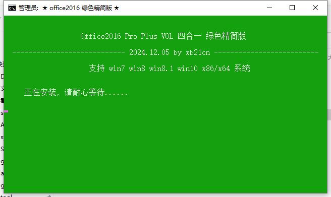 Office2016三合一精简版