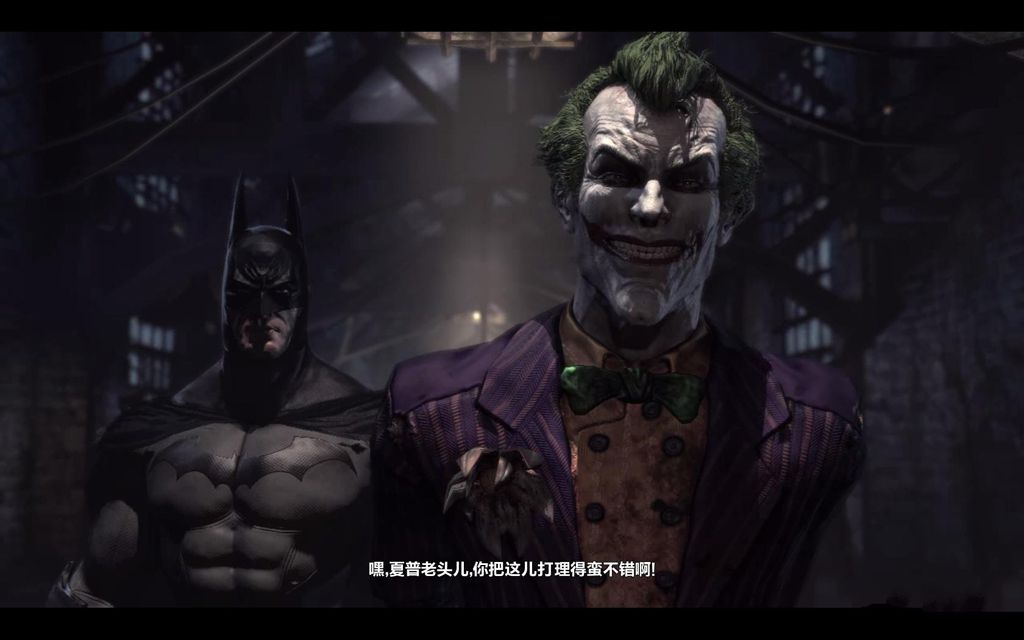 蝙蝠侠:阿卡姆疯人院绿色中文版