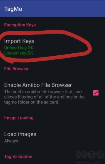 自制Amiibo卡片Key文件下载