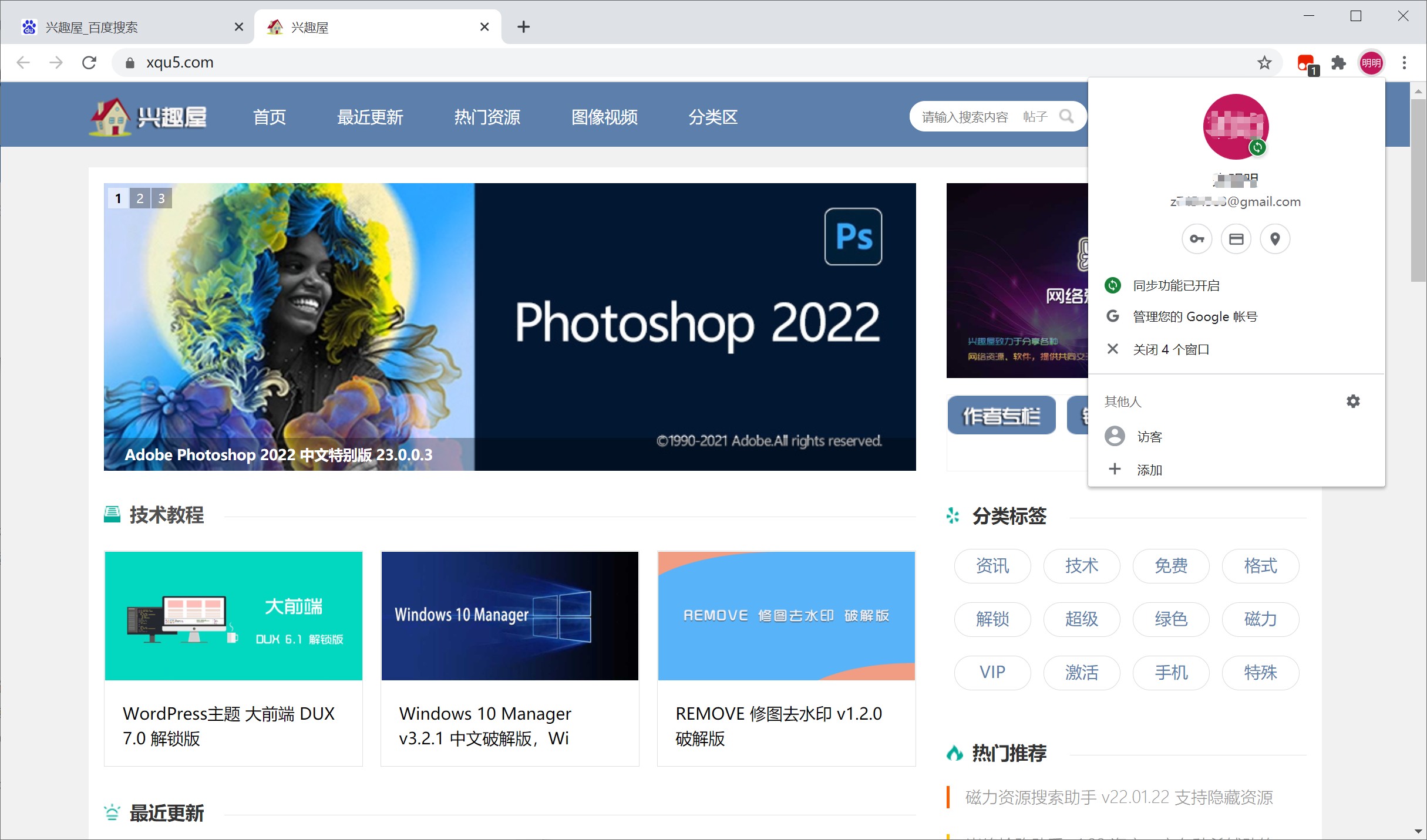 谷歌Chrome浏览器便携版