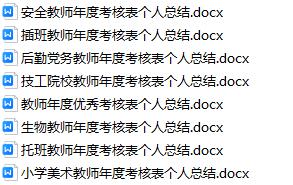教师年度考核表个人总结2025