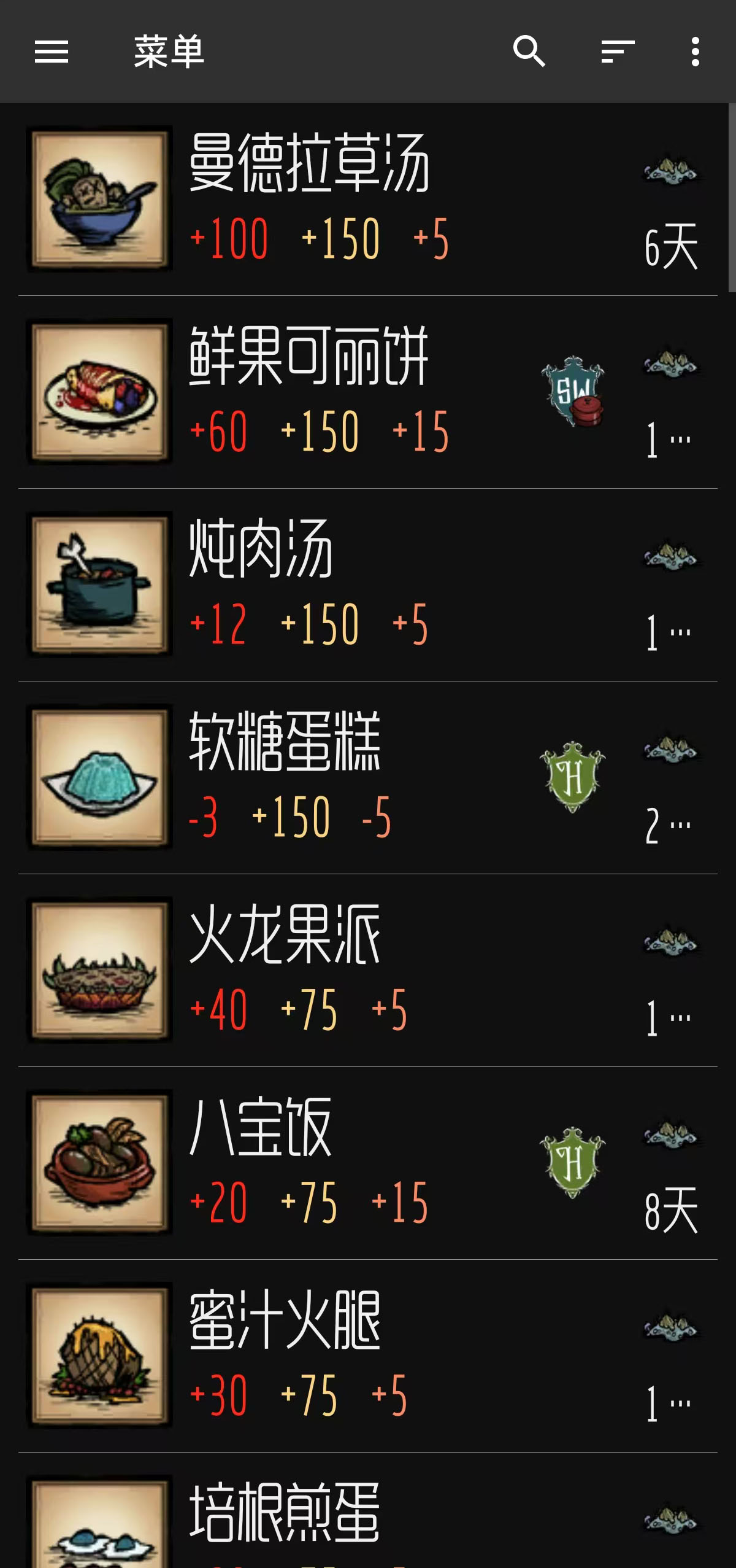饥荒烹饪模拟器中文版
