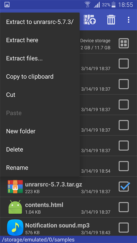 WinRAR手机版