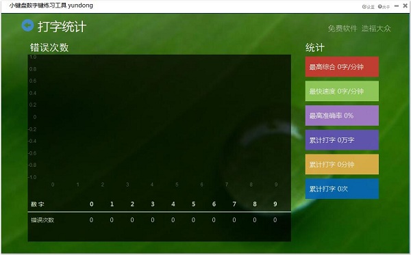 小键盘数字练习软件