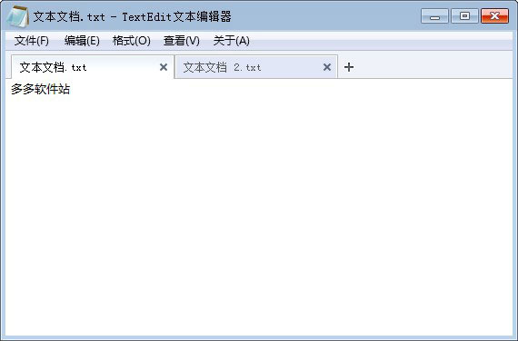 Textedit文本编辑器