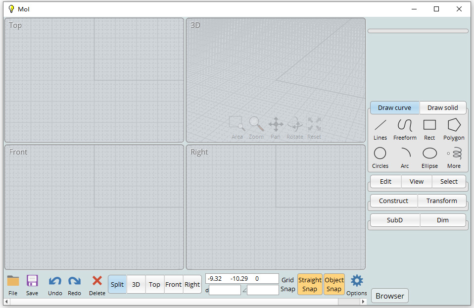 Moi3d V4三维建模软件(内含汉化包)
