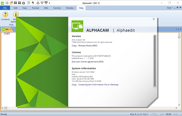 ALPHACAM2020(含破解补丁)