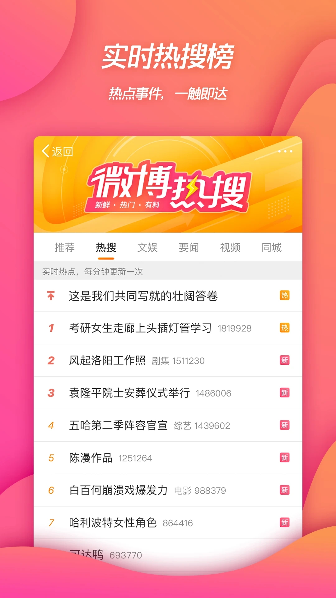 微博手机版客户端