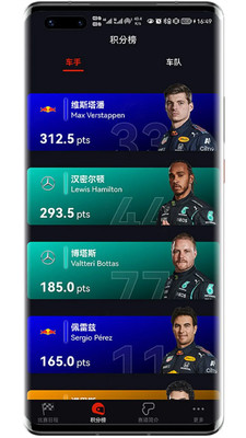 F1赛程查询APP