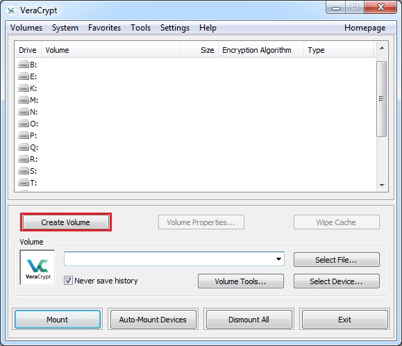 VeraCrypt磁盘加密工具