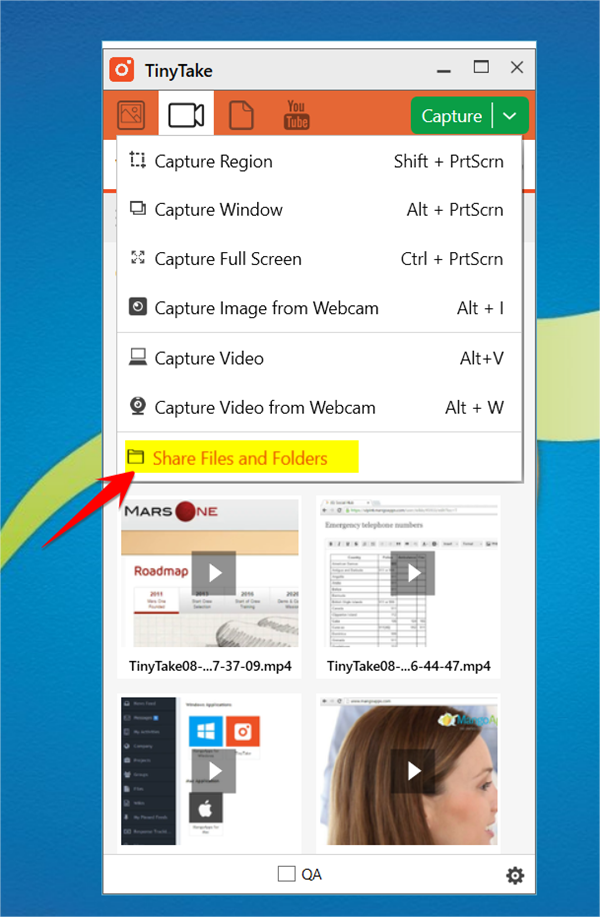 TinyTake(电脑截图录屏工具)