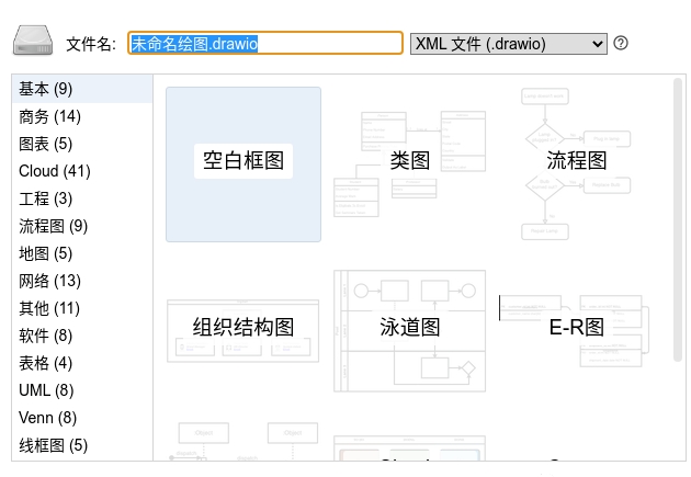 Drawio流程图制作软件