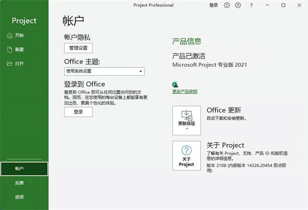 MicroSoft Project 2021专业版