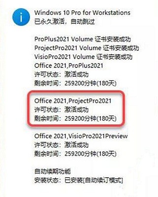 MicroSoft Project 2021专业版