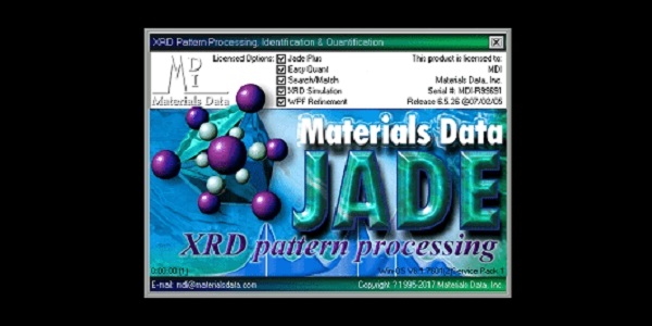 jade(xrd分析软件)