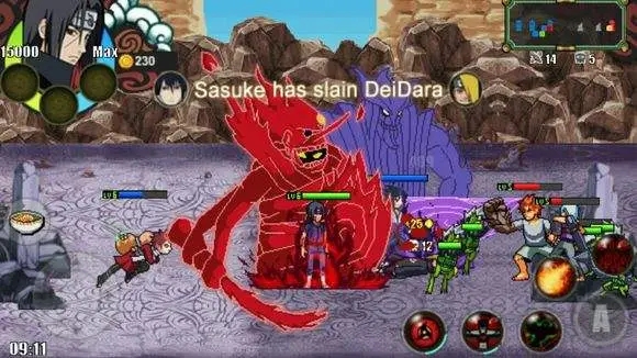 火影战记破解版满人物