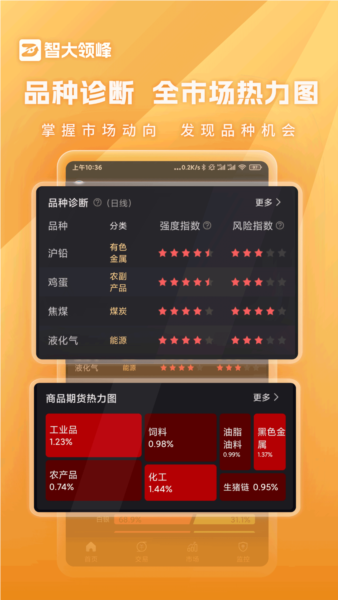 智大领峰金融终端APP