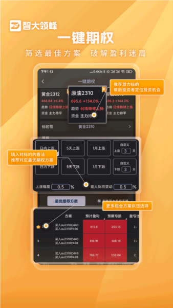 智大领峰金融终端APP