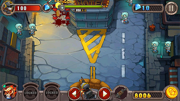 横扫僵尸无限钻石金币破解版