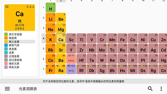 元素周期表APP
