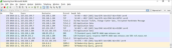 网络抓包工具Wireshark