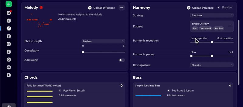 AIVA AI音乐生成器