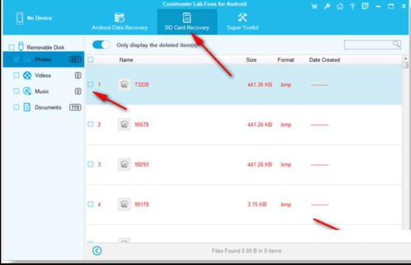 Coolmuster Lab. Fone for Android手机数据恢复软件