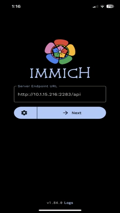 immich APP(云相册管理)