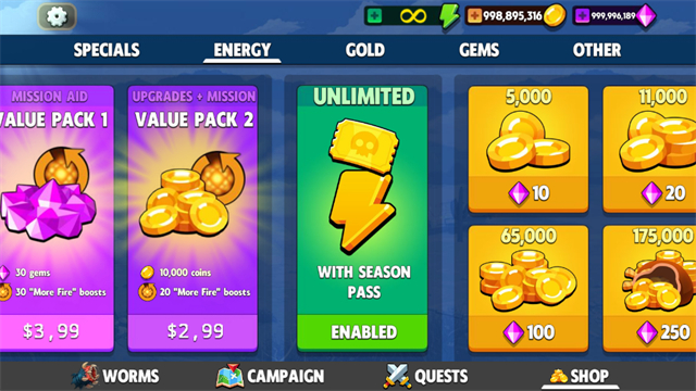 死亡蠕虫无限钻石无限金币版