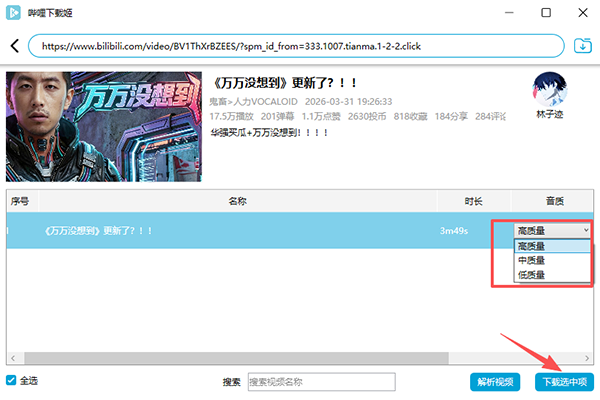 DownKyi(哔哩下载姬)
