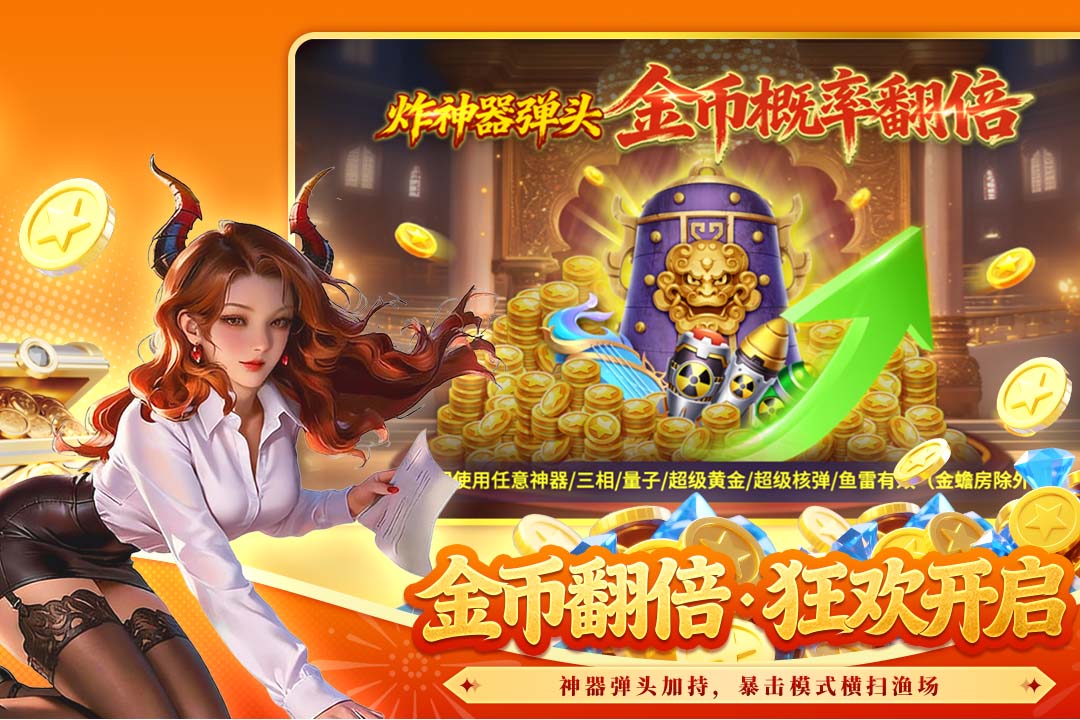 梦幻捕鱼无限钻石无限金币版