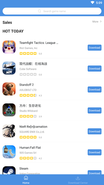 GamesToday游戏盒子