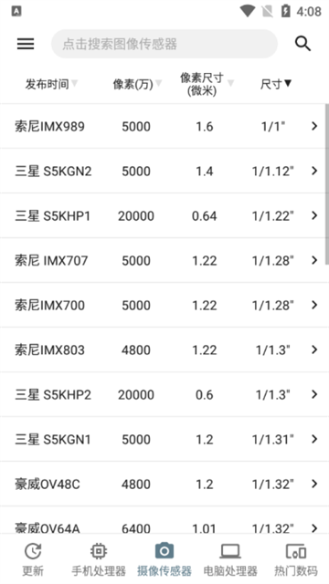 手机CPU处理器性能排行榜APP
