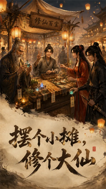 修仙摆摊模拟器无限灵石版