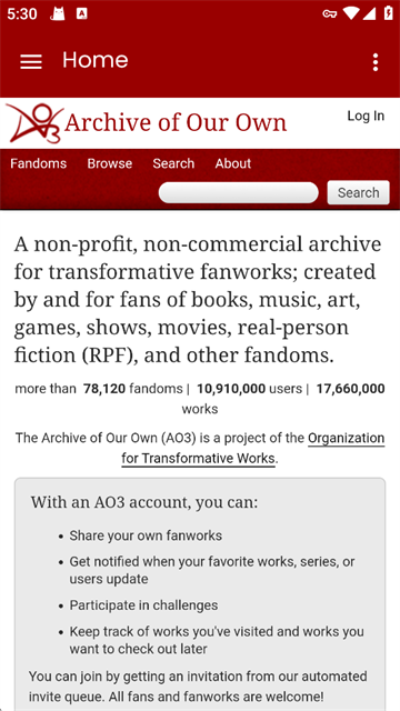 AO3阅读器手机APP