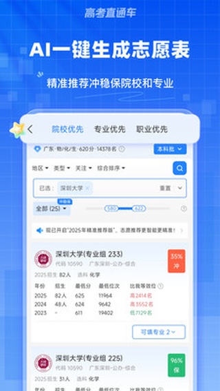 高考直通车(高考志愿填报)