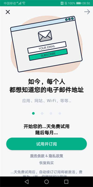 TempMail无限邮箱电脑版教程简介截图