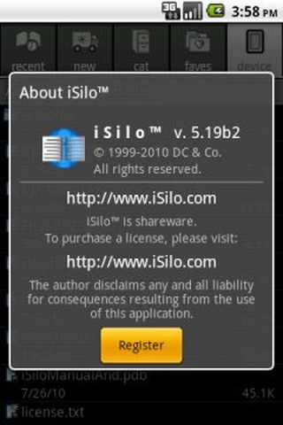 iSilo阅读器